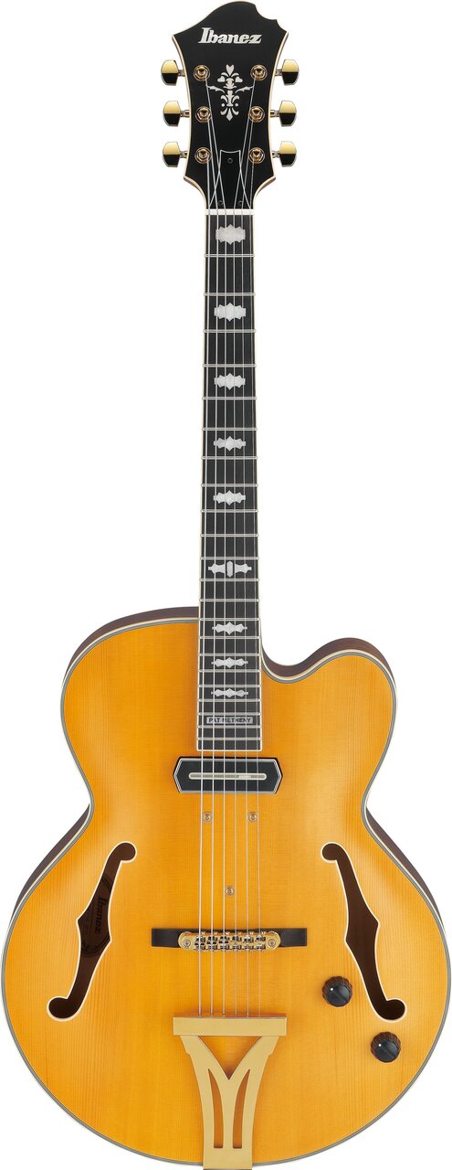 Ibanez PM3C Pat Metheny Signature Guitar in Natural Amber